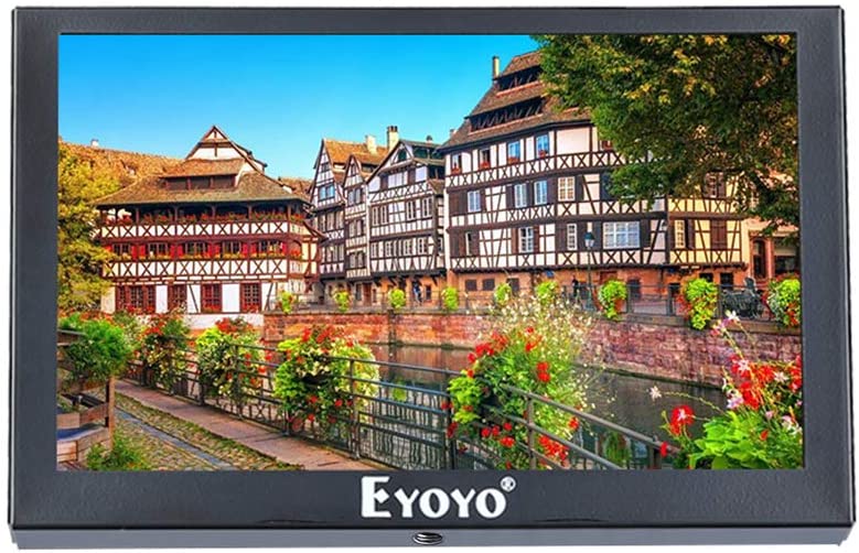 Eyoyo EM05B 5 inch Small Mini Monitor 800x480 Resolution Car Rear View TFT  LCD Screen Display with HD/VGA/BNC/AV Video Input for PC DVD DVR CCD 140 De