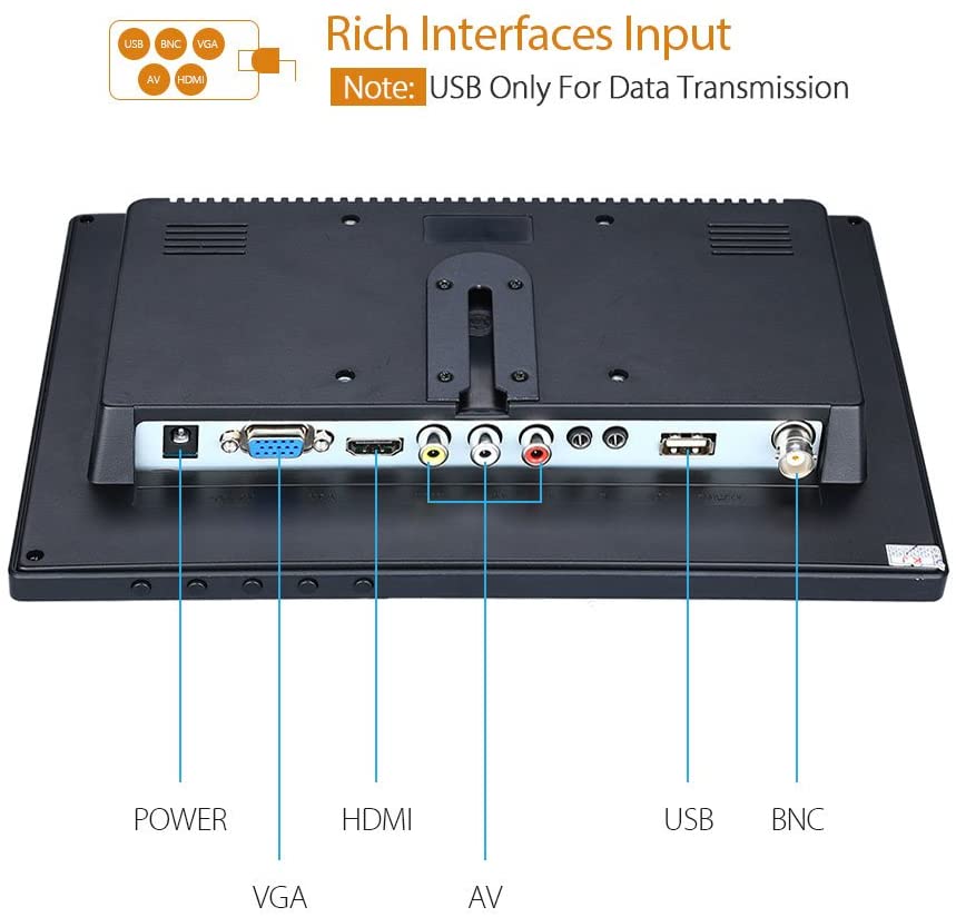 Eyoyo 10 pulgadas IPS LCD Monitor 1280x800 Ecuador