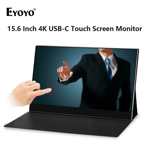 GetUSCart- Eyoyo 12 Inch Small HDMI Monitor, Mini Monitor Portable IPS  Display, External Monitor for Laptop Security Camera Raspi, 1366x768 HD  Monitor, Built-in Speaker…