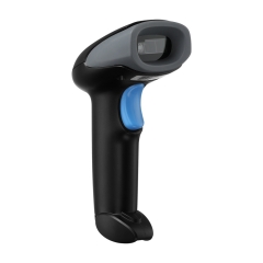 Eyoyo EY-019 2D Bluetooth Barcode Scanner, Handheld Wireless USB Wired Barcode Reader with 1D QR Screen Scanning Auto Sensing for Inventory Management Support iOS Android