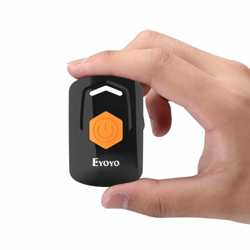 Eyoyo EY-021L Bluetooth Barcode Scanner, Mini 2.4G Wireless & Bluetooth & USB Wired 3-in-1 Barcode Reader, Fast and Precise scanning Warehouse Express Inventory Bar Code Scanner for iPhone iPad Android iOS