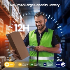 Eyoyo Wireless Android Barcode Scanner: Upgraded Android 15 Handheld Mobile Computer PDA with WiFi Bluetooth Cellular Connection, 4