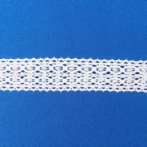 factory stock 2 cm white bridal cotton crochet custom lace trim