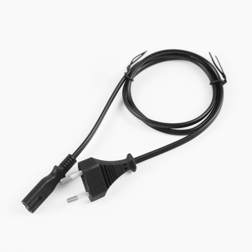 AC Power Cord with 2 Pin EU plug