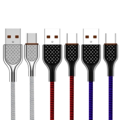 Zinc-Alloy 3A Charging Cable