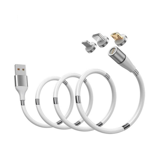 Type-C, Lightning, Micro Magnetic USB Cable