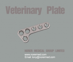 Veterinary Orthopedic Implant- 2.0 mm L-shaped Plate(Left)