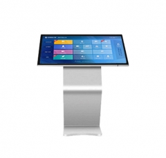 SYET 32 pouces hôpital écran numérique IR tactile kiosque fenêtre système plancher kiosque ordinateur affichage multimédia 10 points