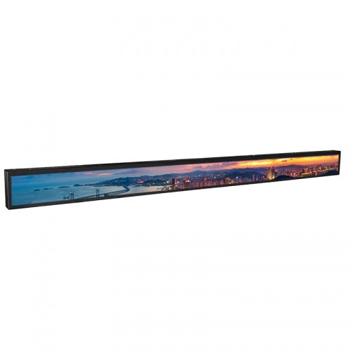 SYET 28 Zoll lange LCD-Bildschirmleiste LCD-Werbedisplay