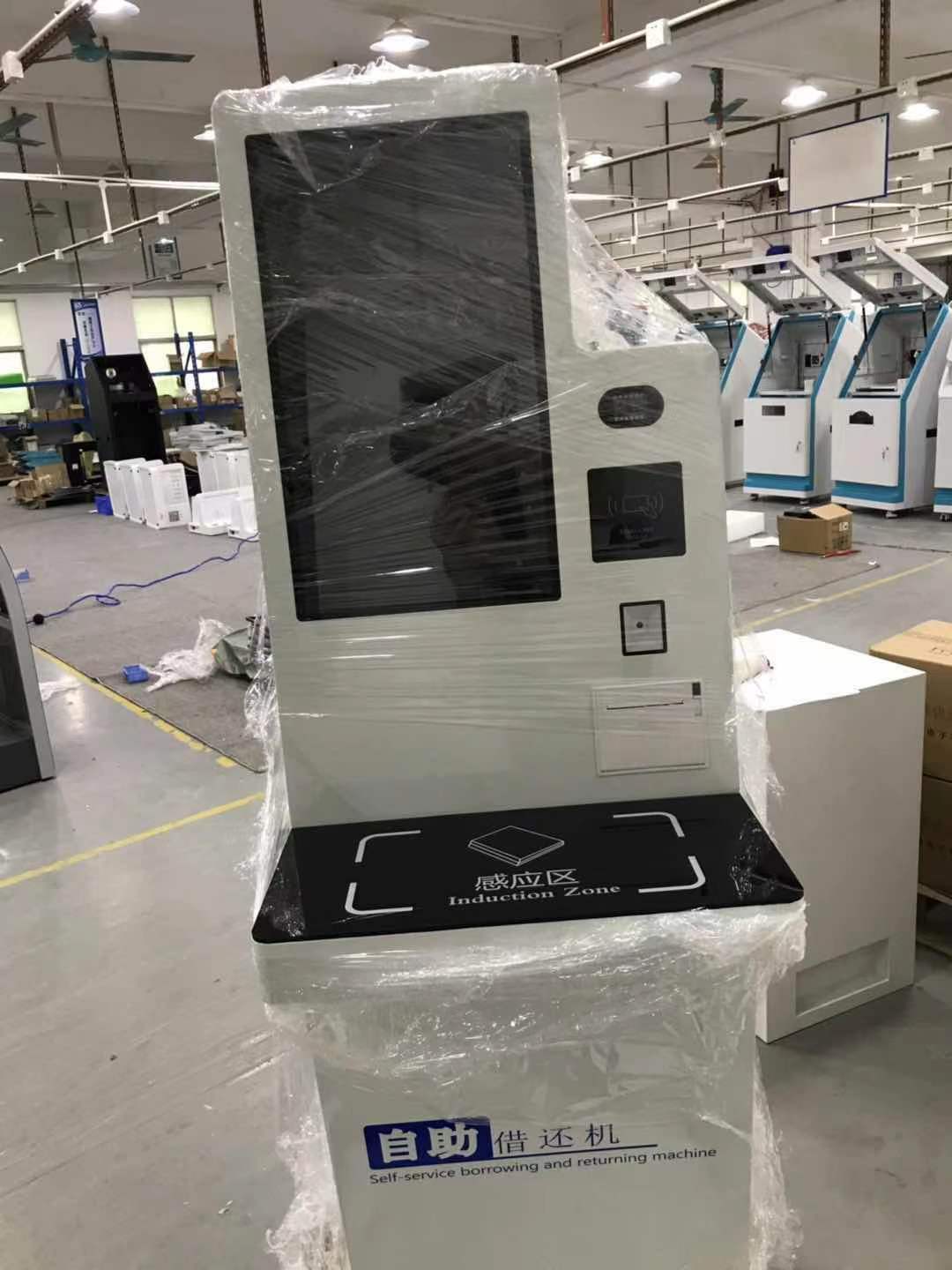 Self service self check library systems ready to ship