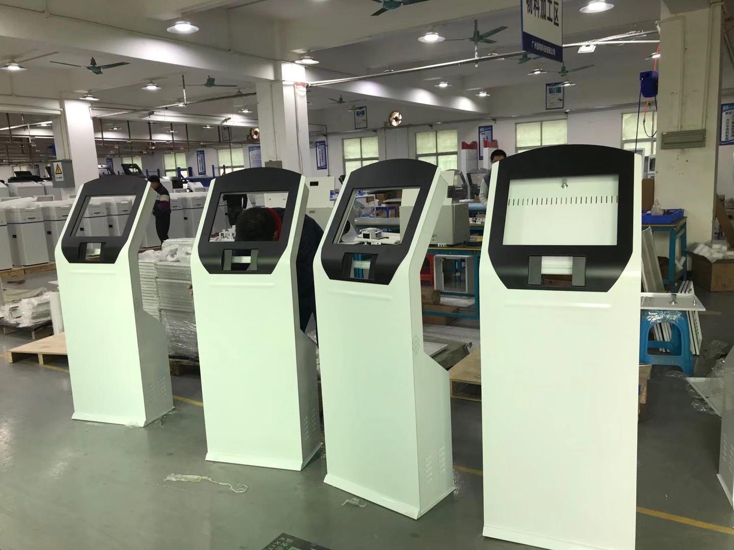 Sample of 4 pcs queuing machines ready to ship