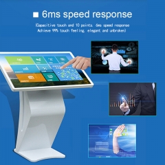 32 inch touch screen computer shopping mall information kiosk