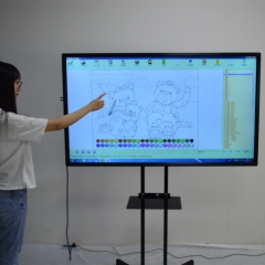55,65,75,86 inch classroom digital board smart interactive whiteboard OEM&ODM Presentation Equipment school whiteboard SYET