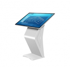 SYET 43-Zoll-Standkiosk Indoor-Kiosk Interaktives kapazitives Display Touchscreen LCD-Kiosk IR oder kapazitive Berührung