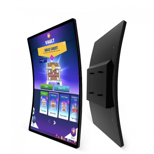 Curved splicing screen curved touch screen monitor