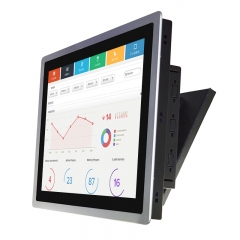SYET 17 pouces écran tactile industriel pc windows intégré moniteur utiliser pour automatiquement la machine de production
