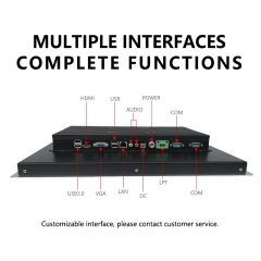 SYET 17 pouces écran tactile industriel pc windows intégré moniteur utiliser pour automatiquement la machine de production