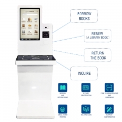 Self service kiosk for library