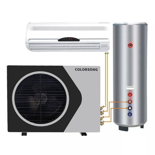 6kw Heat Pump Wifi 10KW16KW20KW DHW Heating Cooling Air Source Heatpump Monoblock R32 EVI DC Inverter Air to Water Heat Pumps