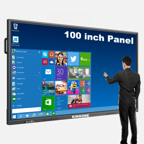 SYET 55 "Smart Digital Interactive White Green Board für das Home Office im Klassenzimmer 4K-Touchscreen-Monitor überwacht Computer