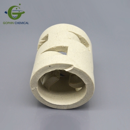 Ceramic Pall RingPingxiang Ksource Chemical Packing CO., LTD