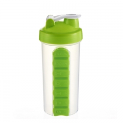 700ml Custom Plastic Protein Shaker Bottle