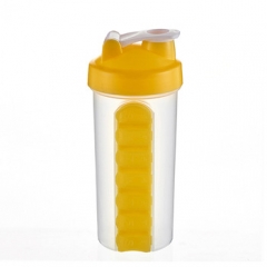 700ml Custom Plastic Protein Shaker Bottle