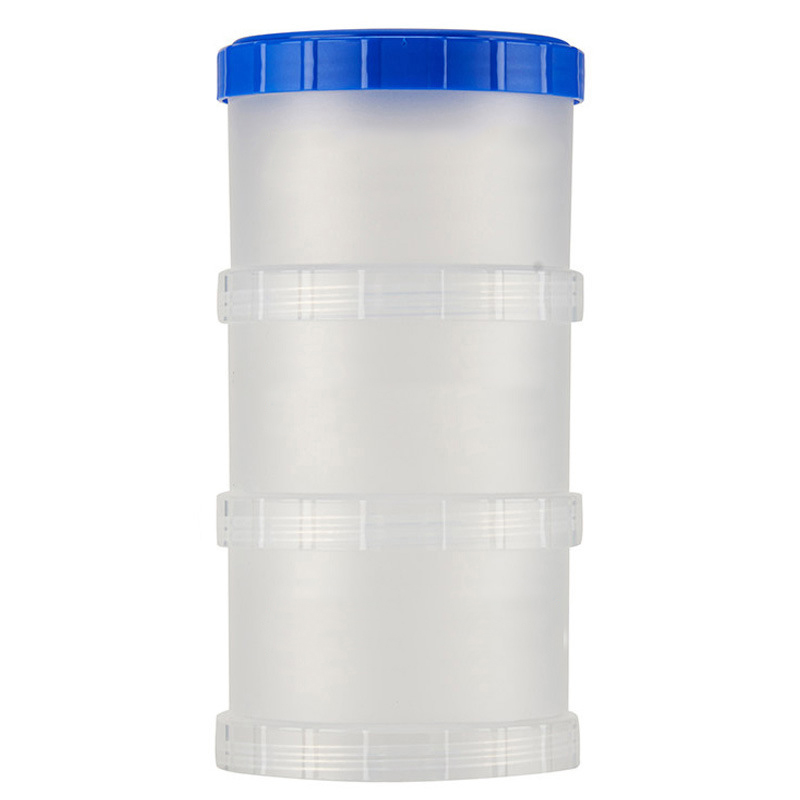 3 in 1 Plastic Protein Powder Container for Supplement