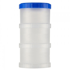 3 in 1 Plastic Protein Powder Container for Supplement