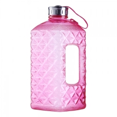 2.2L Gym Fitness Water Jug with Diamond Shape for Bodybuilding