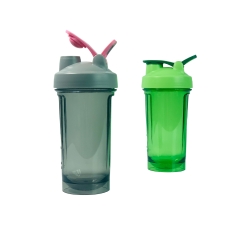 20oz/500ml Protein Shaker With Metal Mixer Ball