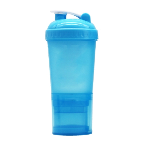 600ml Protein Shaker Bottle With Nutrition Container