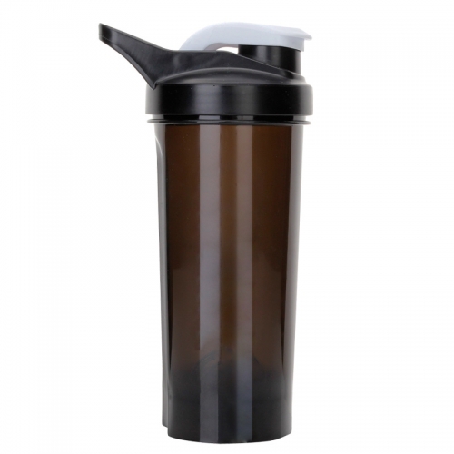 600ml High Quality Plastic Protein Shaker Bottle with Handle