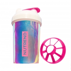 500ML Colorful Rainbow Shaker Bottle PromoShakers