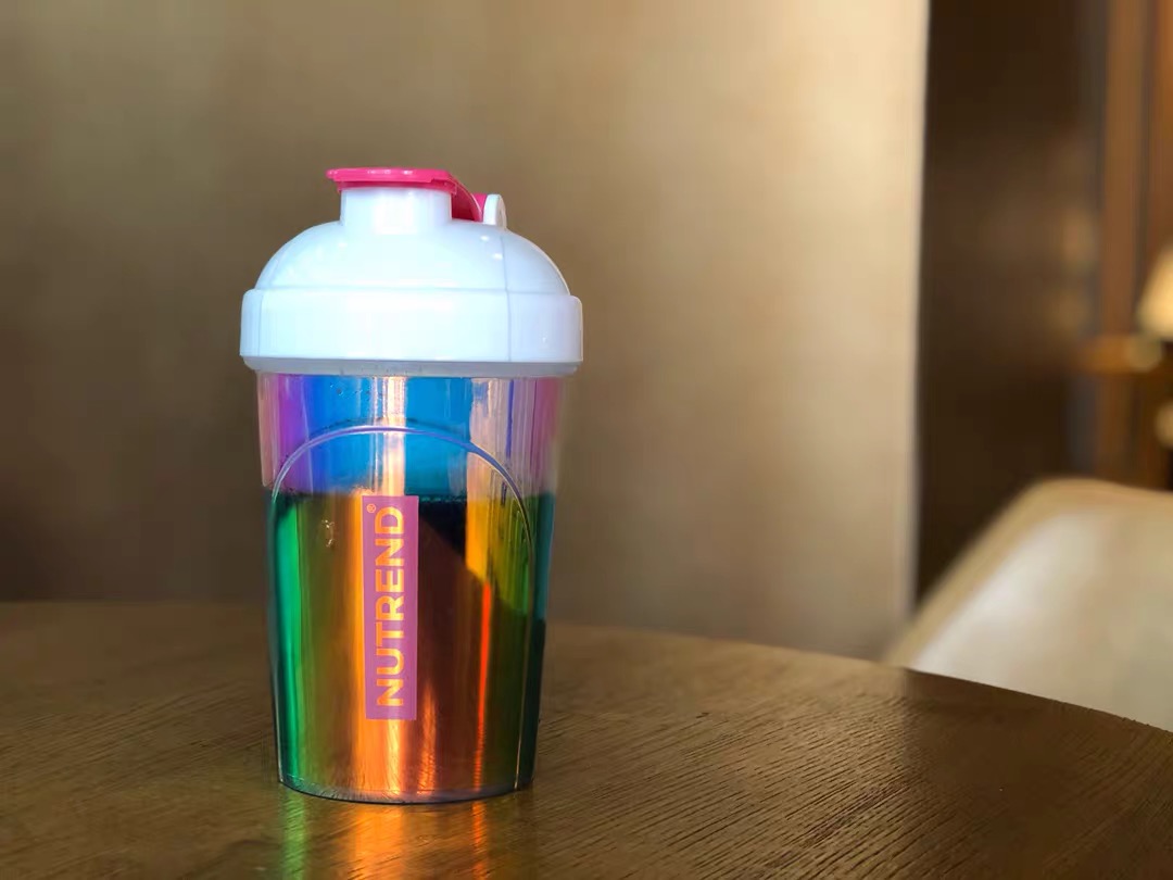 500ML Colorful Rainbow Shaker Bottle PromoShakers