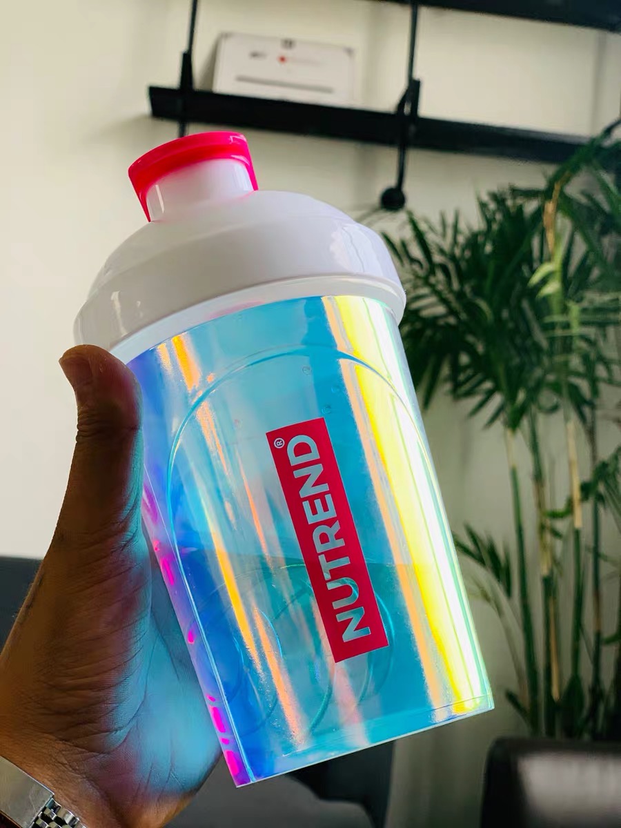 500ML Colorful Rainbow Shaker Bottle PromoShakers