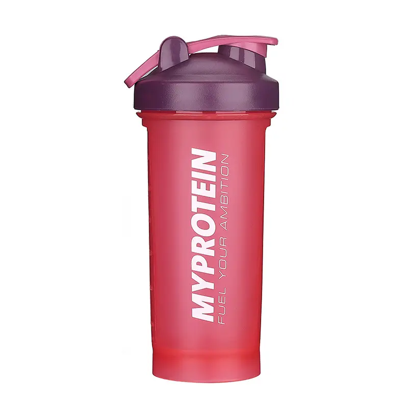 My Shaker Bottle (Clear pink) Drink bottle MyProteinShaker 600ml