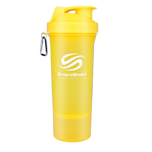 500ML Slim Smart Shaker Bottle with Storage