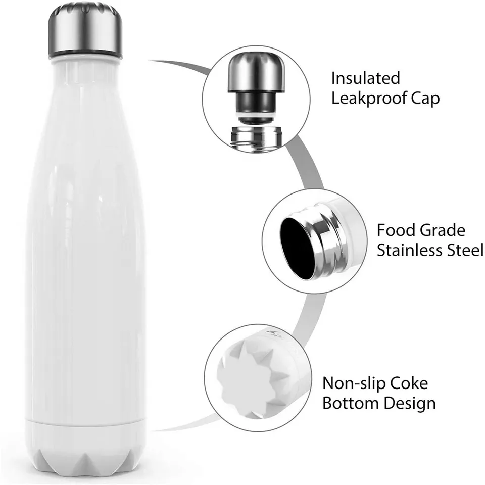 500ml Stainless Steel Shaker Bottle