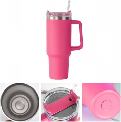 30oz/1000ml Travel Tumbler With Straw