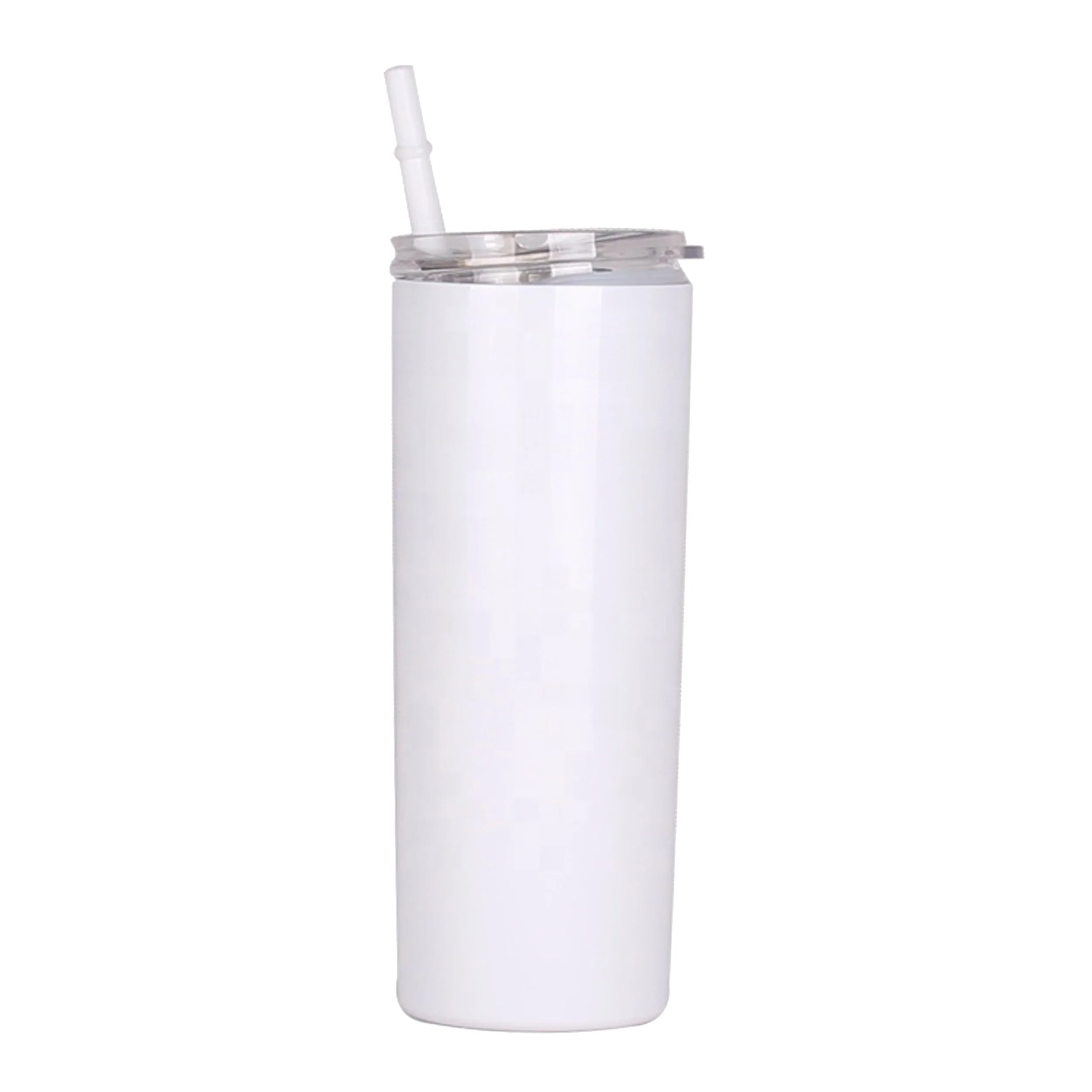 20oz/600ml Skinny Tumblers WIth Straw