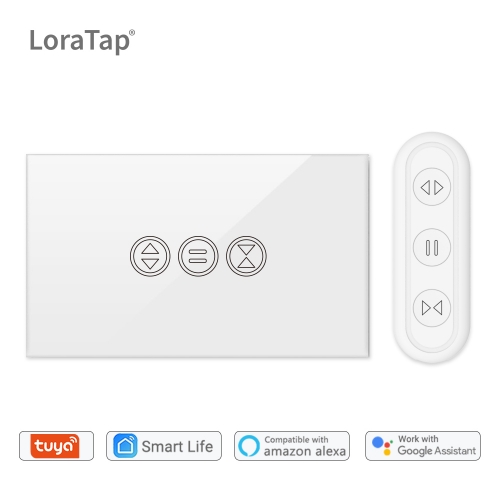 Tuya smart life WiFi interruptor de cortina de persiana con control remoto para ciego motorizado eléctrico Google Home aelxa eco smart home