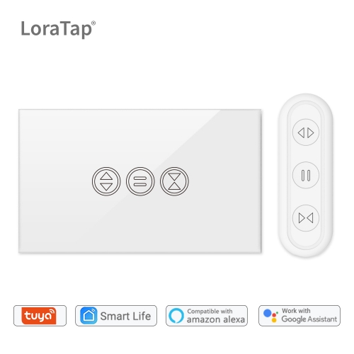 Tuya vida inteligente wifi rolo interruptor cortina com controle remoto para elétrico motorizado cego google casa aelxa eco casa inteligente