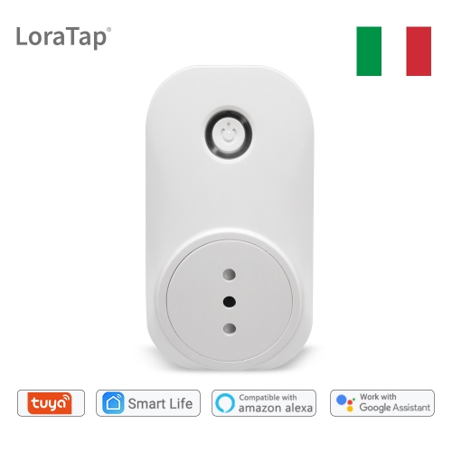 Tomada inteligente 10a itália chile italiano soquete wifi funciona com tuya vida inteligente app