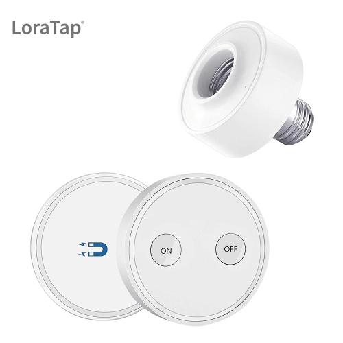 Loratap télécommande sans fil E27 ampoule prise lampe interrupteur kit
