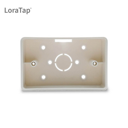 Boîte de jonction murale 118 × 72 mm pour interrupteur à rideau aveugle pour interrupteur à rideau WiFi standard américain