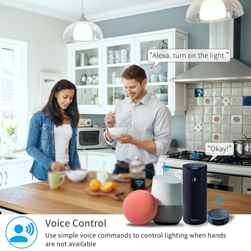 Disyuntor inteligente WiFi, temporizador de tiempo, interruptor de relé,  casa inteligente, Control remoto por voz por aplicación Tuya, funciona con  Alexa y Google Home
