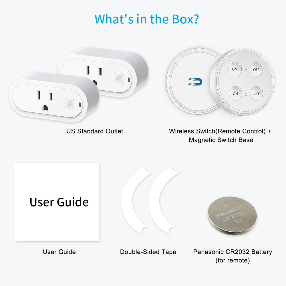 Wireless Remote Control Plug Outlet With Remote On Off Switch (1