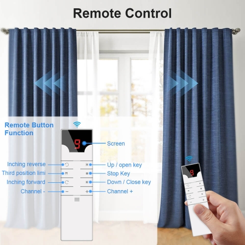 Wifi Automatic Curtain Opener Closer Robot Wireless Smart Curtain Motor  Timer Voice Control Smart Home Automation Device For Curtain Track Rod  Replacement For Assistant 