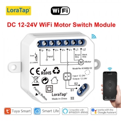 LoraTap 4 Interrupteur Module Volet Roulant Connecté, Commutateur Rideau  Stores WiFi, Compatible avec Alexa Google Home pour Commande Vocale,  Minuterie Intelligent Moteur Mural : : Bricolage